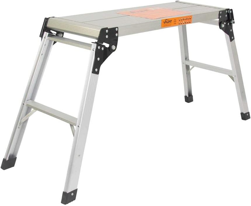Excel Aluminium Folding Hop Up Platform Work Bench 600mm x 600MM Pack ...