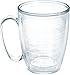Tervis 1049866 Clear & Colorful Insulated Tumbler 16 oz Mug Tritan Clear