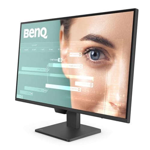 شاشة بين كيو GW2790Q 27 بوصة 2K QHD 100Hz IPS للعناية بالعين، HDMI، منفذ عرض، 2560×1440، إطار رفيع للغاية، حماية العين، فيسا ميديا سينك، تقنية ذكاء السطوع، بي اي جيل 2، ضوء أزرق منخفض بلس، اي كير يو