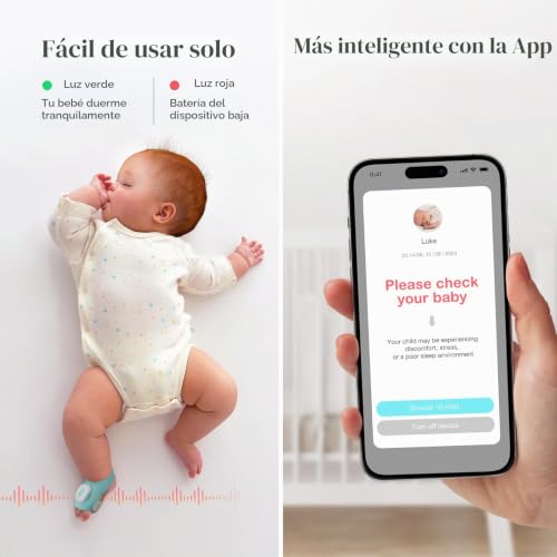 Miniatura 3 de Sense-U Calcetín Inteligente Tipo Zapato Para Bebés Monitorea La Frecuencia Cardíaca, El Movimiento Y El Sueño Del Bebé Para Mayor Tranquilidad. Monitor De Pie Infantil