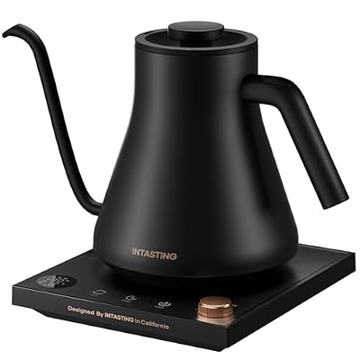INTASTING Gooseneck Electric Kettle, Temperature Control