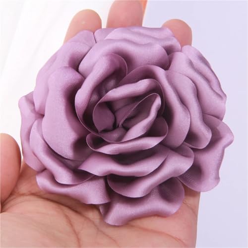 10 �� 9 �Z���`���[�g������l�H�T�e�����O�̉ԃw�A�s���A�p�����N���b�v�X�q DIY �A�N�Z�T���[���[�b�g���n�V���N(Purple)