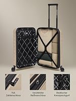 SMARTBOX Handgepäck Koffer Laptopfach Frontöffnung TSA-Schloss – Ansicht 4