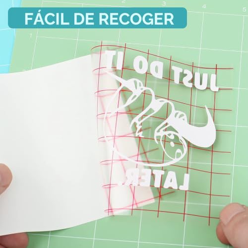 Miniatura 2 de Lya Vinyl Lámina De Transferencia De Vinilo Para Plóter De 30.5x919 Cm, Lámina De Transferencia Para Plóter Para Cricut, Silhouette Cameo, Vasos, Ventanas Y Pegatinas