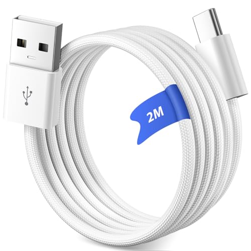 iMangoo for iPhone 17/16/15 Carplay �[�d�P�[�u�� 2M USB Type C �P�[�u�� �z���C�g | �Ή�iPhone 17 Pro Max 16 Plus 16e 15/iPad 11 10 Air 5 4����/iPa