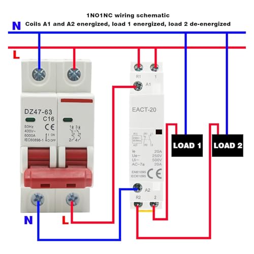 Contacteur modulaire 12V 20A pour sécuriser vos circuits électriques