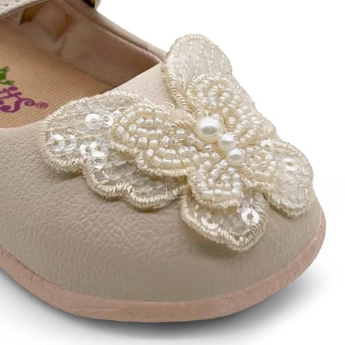 Image of KazarMax Baby Girls Lightweight | Casual Ballet Flat Ballerina 9 Month to 48 Month