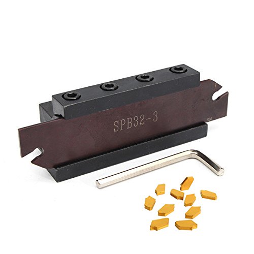 EsportsMJJ Spb32-3 32Mm Cortó La Lámina con El Sostenedor De La Lámina De 25M M Y 10Pcs Zqmx3N11-1E Sp300 Partes Movibles