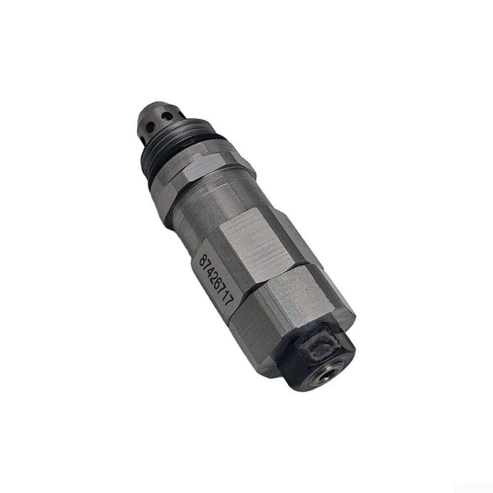 Soupape de décharge pour boîtier 580N 590SM 570MXT pour nouveau pour Hollande pour U80 LV80 – Valve de décharge de pompe hydraulique en alliage d'acier pour système de tracteur, ajustement standard