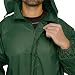 BWOLF POSEIDON Arbeitsmantel Regenmantel Herren Regenmantel Wasserdichte Lange Regenjacke Outdoor Wiederverwendbare Regenbekleidung mit Kapuze (Grün, 2XL)