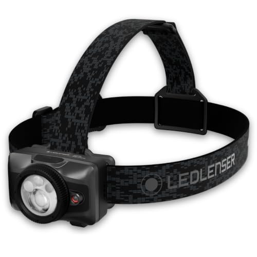 Ledlenser HF7R Signature, Wiederaufladbare Stirnlampe, 1300lm, IP67, RGB
