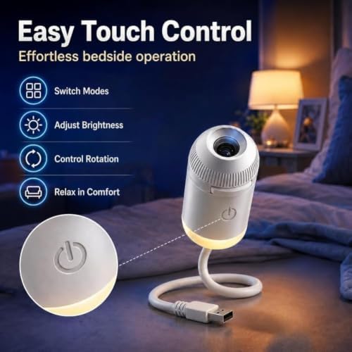 Galaxy Projector, Ocean Projector, 5D Holographic Night Light Projector, Plug and Play Hd Star Projector, 360° Adjustable Hd Galaxy and Ocean Projector for Bedroom Ceiling,Ocean & Galaxy 24pc - 3