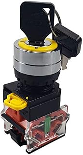 APIELE [3 Years Warranty] 22mm Key Switch 440V 10A 1NO1NC Maintained