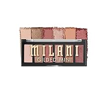 Milani Gilded Mini Eyeshadow Palette with 6 Matte & Shimmer Hues - Its All Ros