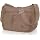 Women's Shoulder Bag, Medium Size, Waterproof Oxford Fabric Handbag, Women's Large Capacity with Multiple Pockets, Lightweight Large Shoulder Bag, Crossbody Bag for Shopper, Travel, Work Khaki