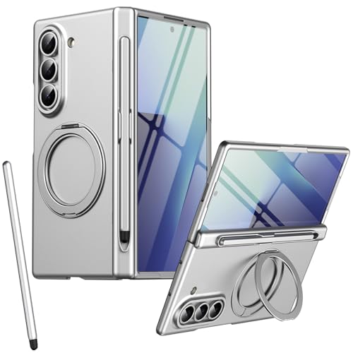 Magnetic Ring Samsung Z Fold6 coque robuste antichoc avec stylet