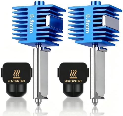 2PCS-0.4mm Nozzle (Blue), Bambu A1/A1 MINI Nozzle Hardened Steel Nozzle — 사진 2