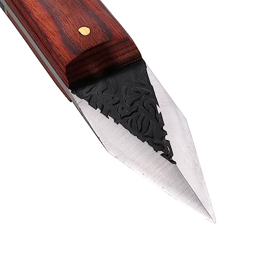 3pc Marking Knife within Tin Box, Marking Gauge Woodworking, Premium Woodworking Tool with High Speed Steel Sharp Blade, Beautiful Wood Handle by MKC - Image 3