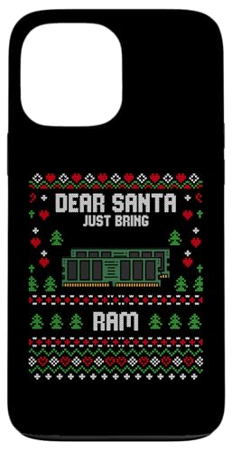 Dear Santa DDR5 RAM �R���s���[�^�[������ �N���X�}�X �A�O���[�Z�[�^�[ �X�}�z�P�[�X iPhone 13 Pro Max �p
