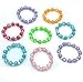 Produktbild German Trendseller® - 6 x Schmuck perlen - Armbänder für Kinder Mix  Kindergeburtstag  Mitgebsel  Kinderschmuck  6 Stück