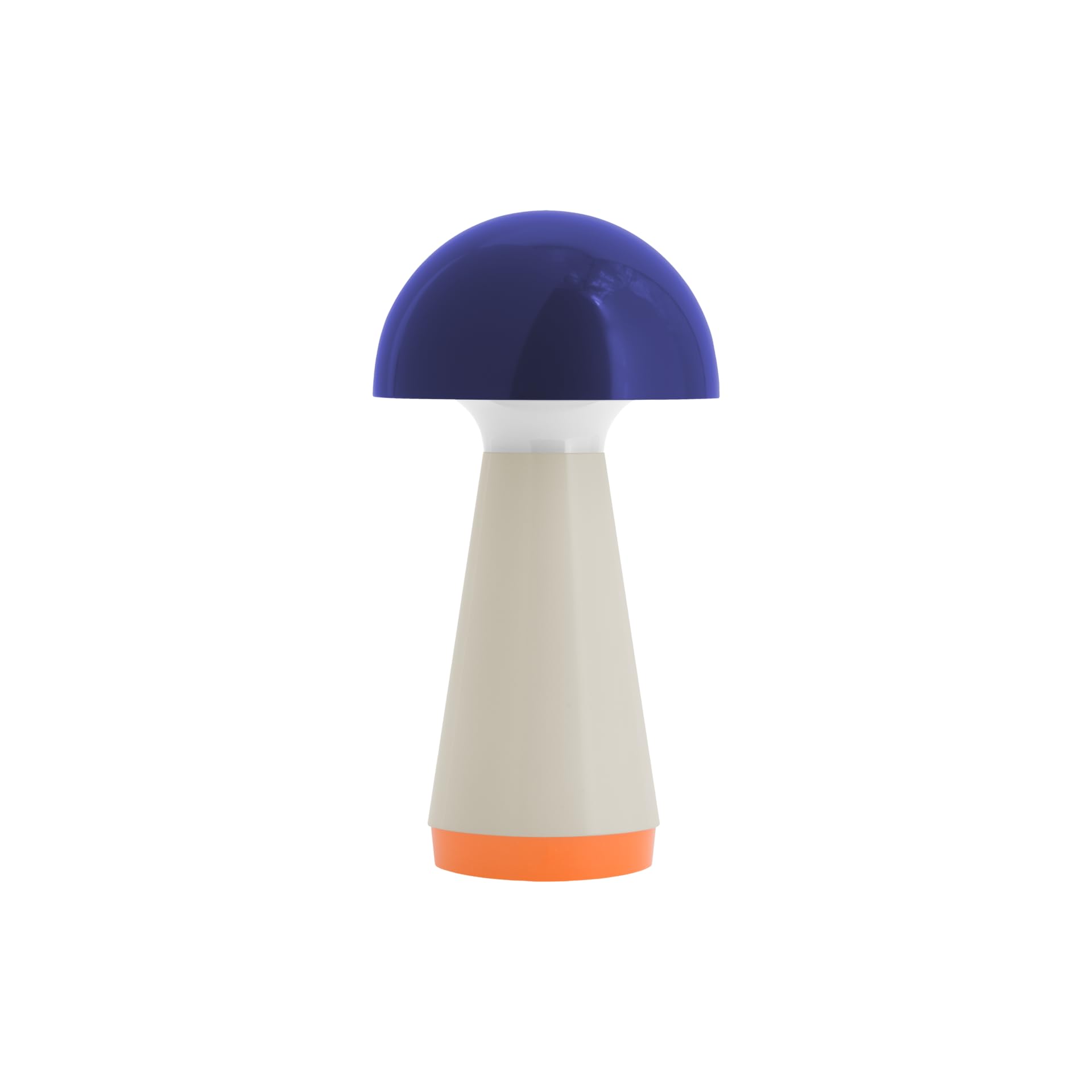Remember - Table lamp Bobbi H18cm, Blue / Grey, 18 cm (H) x 9.5 cm (D)