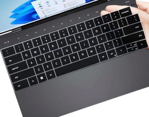 Keyboard Cover for 2025 Dell XPS 13 9345 9350 13.4 inch & Dell XPS 13 9320 Plus 13.4 Inch Laptop Keyboard Protective Skin (Not Fit XPS 14