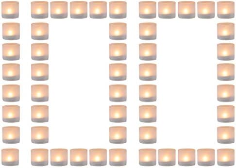 Nuptio 12 Pcs Frosted Glass Candle Holder, Votive Candle Holders, Mini Tealight Candle Holder, Tea Light Holders, 4.3cm W x 3.9cm H for Gifts, Weddings Party Favors and Home Christmas Decoration