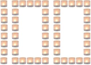 Nuptio 12 Pcs Frosted Glass Candle Holder, Votive Candle Holders, Mini Tealight Candle Holder, Tea Light Holders, 4.3cm W x 3.9cm H for Gifts, Weddings Party Favors and Home Christmas Decoration