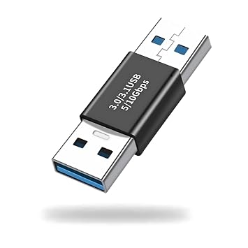 Kanget® Type C USB 3.0 to USB 3.1 Adapter - High-Speed Male-to-Male Converter for Data Transfer