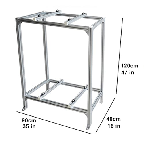 Robuste Klimaanlagen- StützhalterungBodenständerhalterung für Mini- Split- Klimaanlage- Wärmepumpe, Hochleistungs- Bodenständerhalterung, Bodenständer für Klimaanlagen aus Aluminiumlegierung, mit-2