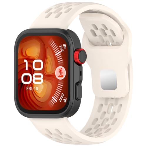 [Comtax] For Huawei Watch Fit5 Pro/Fit4 Pro/Fit 5/4/3 �Ή� �V���R�� �r���v�o���h �����\�� �_�炩�� �ʋC��