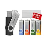 Intenso – Intenso 5X 16 GB USB-Stick Basic Line USB 2.0 Speichersticks