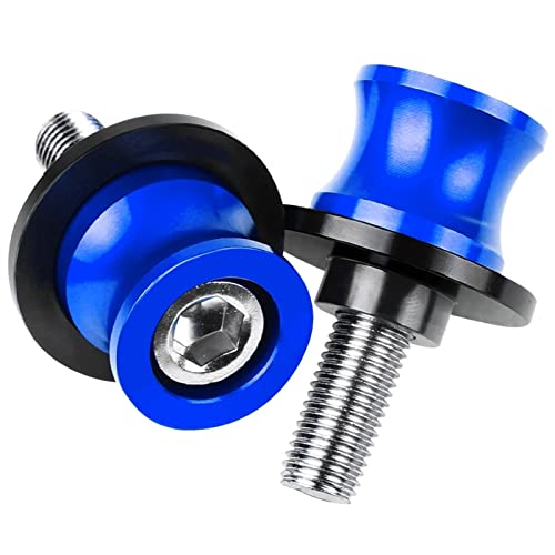 Bobines bras oscillant 10mm bleu pour Kawasaki ER6N 2009-2017