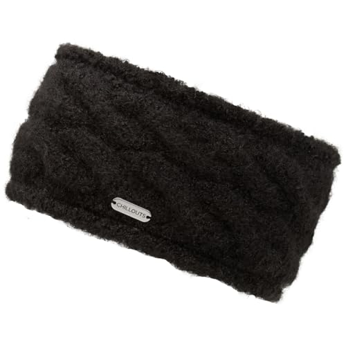 Bandeau noir CHILLOUTS Iris : le headband femme idéal pour vos séances de yoga et sorties urbaines.