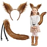 XEPST Tier Eichhörnchen Kostüm Set,...