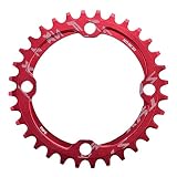 Alta calidad: este anillo de cadena de bicicleta tiene alta resistencia y resistencia a la deformación, lo que es para un uso prolongado.