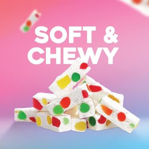 Golden Bonbon Italian Jujube Nougat Candy, Soft and Chewy With Fruity Jelly Beans Original Recipe (12 Oz, Original) — view 2