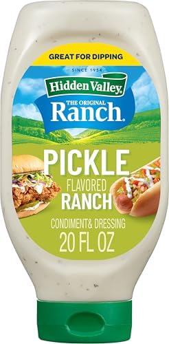 Hidden Valley Pickle Flavored Ranch Dressing, 20 FZ