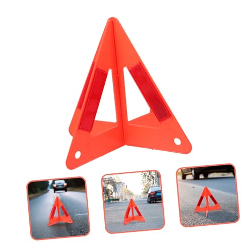 Cabilock Reflective Warning Triangle Kit Reflective Device for Cars Folding Roadside Triangles for Breakdown Scenarios Portable Vehicle Safety Gear - Image 10