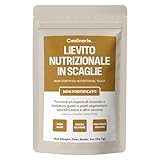 Coolinario Lievito Alimentare Non Fortificato (56 g) | Condimento Naturale Vegano Ricco di Proteine e Fibre | Sapore Tostato per Piatti Salati | Senza Glutine e 100% Vegetale