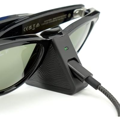 Charging Stand Compatible with Ray-Ban Meta Wayfarer, Headliner and Skyler with USB Type C