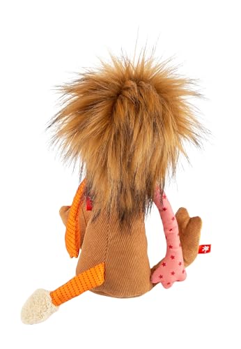 Peluche de león Patchwork Sweety de 32 cm multicolor de tela suave 2