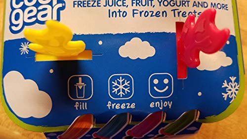 Ice Popsicle Space Rocket BPA-Free Mold Tray - Freezer Popsicle Maker for Kids, Pets, and Family