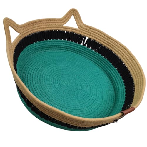 Cama Gato Arranhador Ninho Cestinho Rasqueavel Pet Animais Estimaçao Bichinhos petshop Caminha Confo