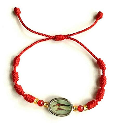 SAINT BARBARA RED BRACELET FOR PROTECTION / PULSERA ROJO DE SANTA BARBARA PARA PROTECCION