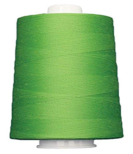Superior Threads Omni 40-Weight Polyester Sewing Quilting Thread Cone 6000 Yard (#3166 Spring Green)
