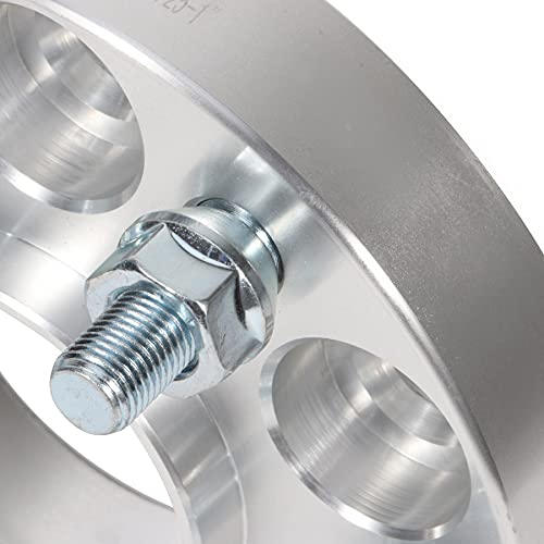 SCITOO 4X 1 inch Hubcentric Wheel Spacers 6x4.5 to 6x4.5 (6x114.3mm) 6 Lug 12x1.25 Studs fits for 2005-2014 for Frontier 2005-2014 for Pathfinder Wheel spacers by SCITOO - Image 3