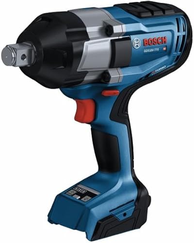 BOSCH GDS18V-770N PROFACTOR Llave de impacto de 18V 3/4 pulgadas con anillo de fricción y orificio pasante (herramienta desnuda)