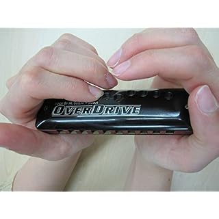 Suzuki MR300C Overdrive Harmonica diatonique en do 10 trous Noir - Les Beatles, Paul McCartney, John Lennon, RIngo Starr, George Harrison Suzuki MR300C Overdrive Harmonica diatonique en do 10 trous Noir – Image 4