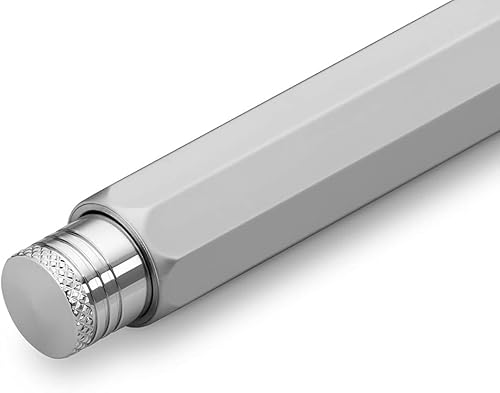 Miniatura 3 de Kaweco SKETCH UP - Lápiz de embrague 0.220 in 5B cromo satinado I exclusivo con recambio de plomo I Pencil 4.1 in